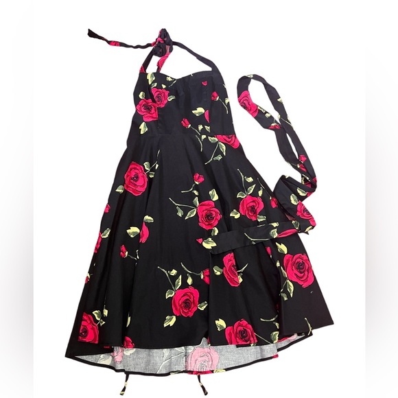 VINTAGE 50’s Topdness Pinup Corset back dress. - Picture 2 of 6